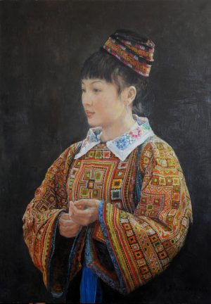 Shen Ming Cun Tradition portrait painting