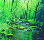 Richard Thorn The Quiet Stream painting for sale