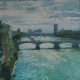 Richard Thorn The Thames watercolour cityscape painting