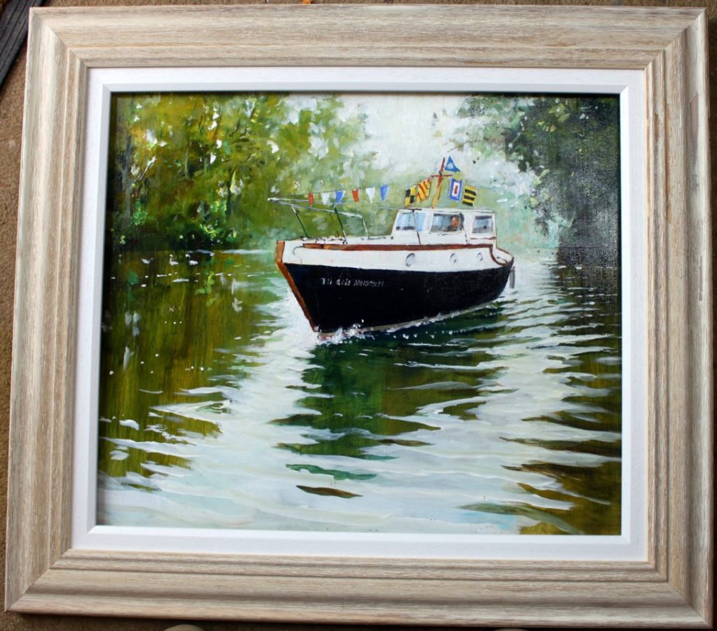 John Haskins boat commission